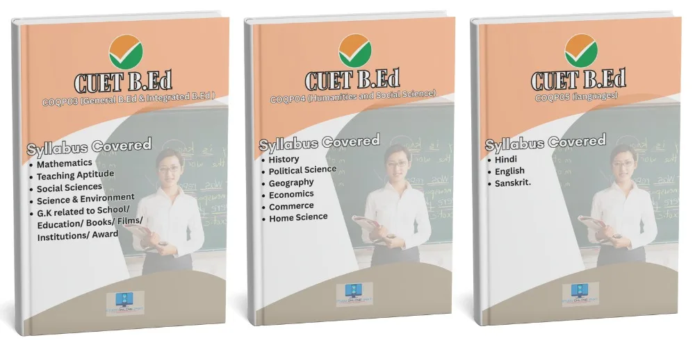CUET B.Ed Books and Notes